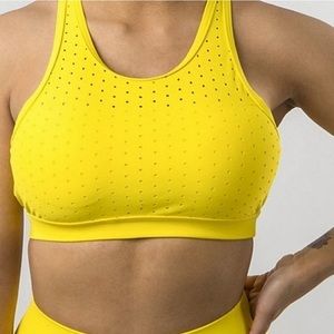 BuffBunny XL Allure Lasor Bra Yellow